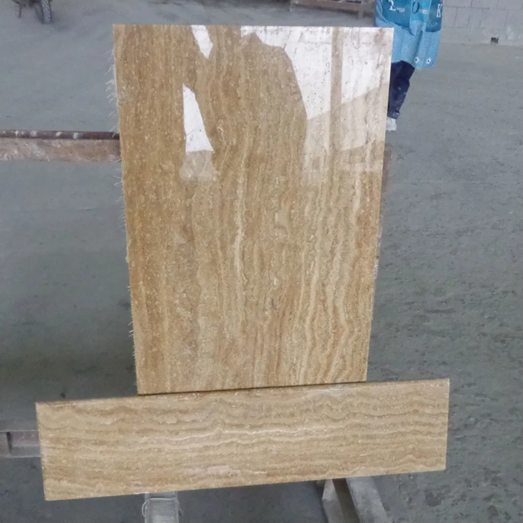 Building Material Popular Coffee Travertine Stone Travertine Tile for Flooring with Competitive Price